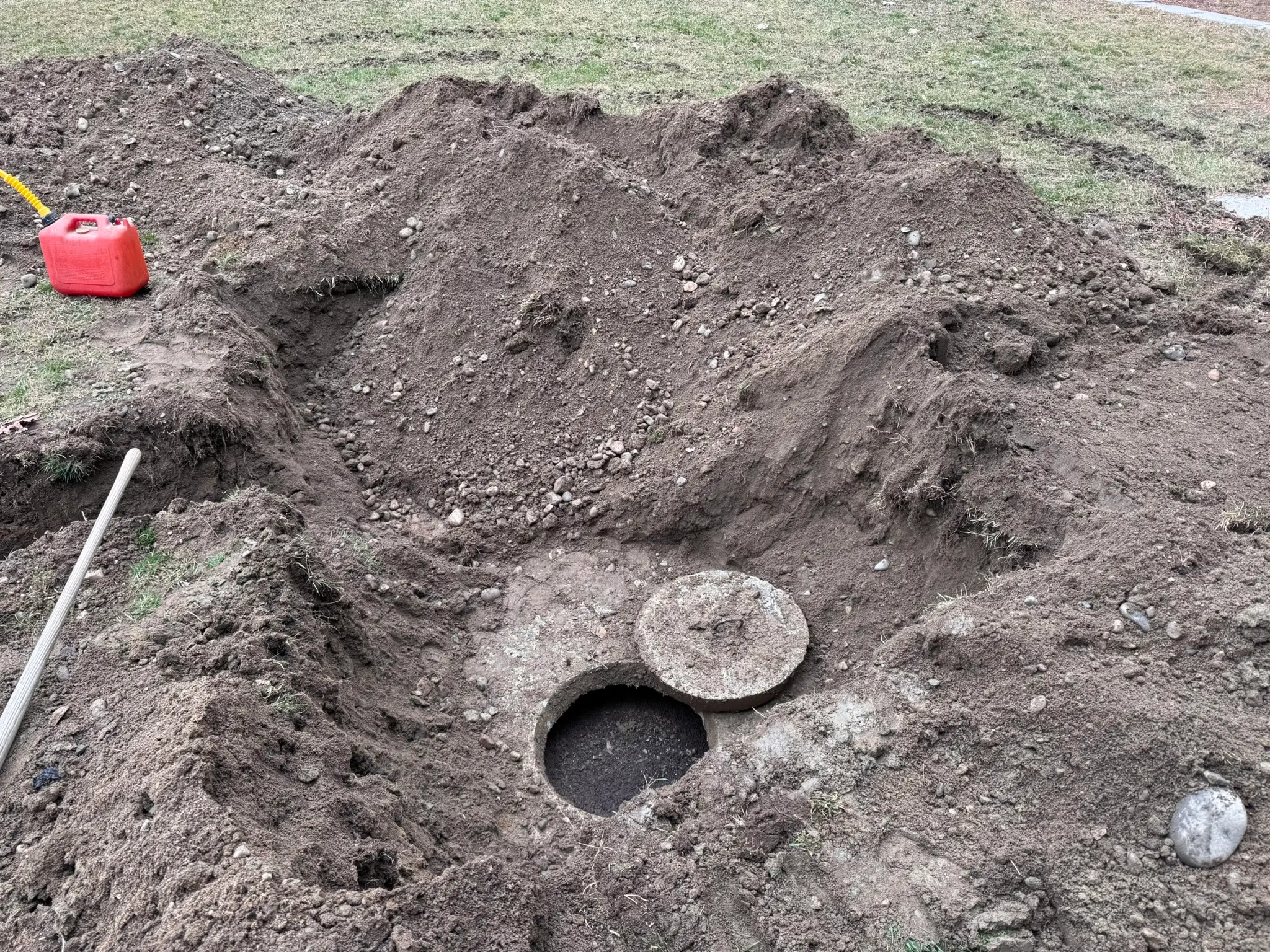 Septic Tank Locating and Exposure Services